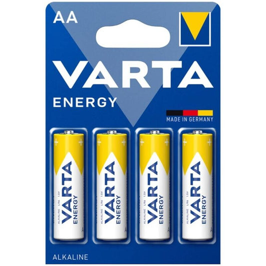 VARTA - ENERGY ALKALINE BATTERY AA LR6 BLISTER*4 - 1