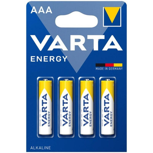 VARTA - ENERGY ALKALINE BATTERY AAA LR03 BLISTER*4 - 1