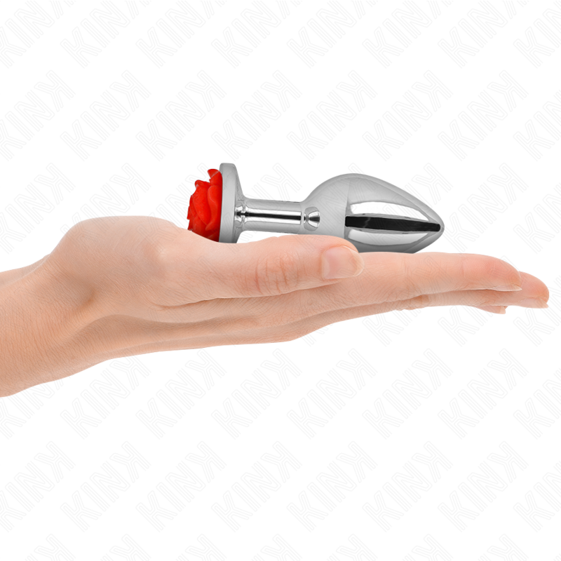 KINK - PLUG ANAL ROSE RED SIZE M - 2