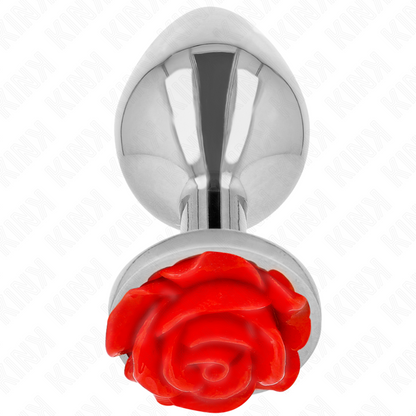 KINK - PLUG ANAL ROSE RED SIZE L - 5