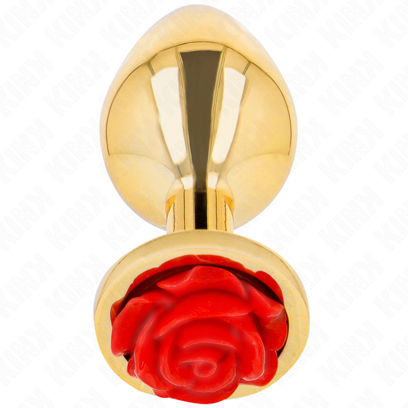 KINK -  PLUG ANAL GOLD ROSE RED SIZE M - 5