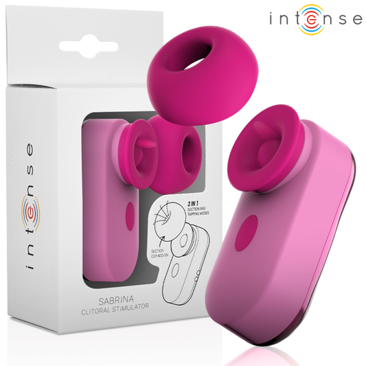 INTENSE - SABRINA CLIT STIMULATOR PINK - 1