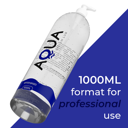 AQUA QUALITY - WATER BASED LUBRICANT 1000 ML - 2