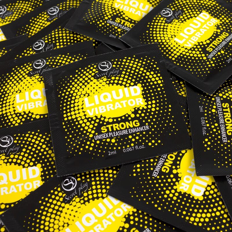 SECRETPLAY - SINGLE DOSE VIBRATOR STRONG LIQUID 2 ML