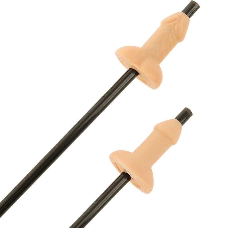 DIABLO PICANTE - BAG OF 10 NATURAL PENIS STRAWS - 1