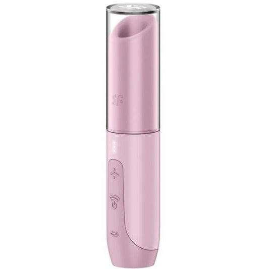 SATISFYER - SECRET KISS WAVE CLITORIS STIMULATOR PINK - 1