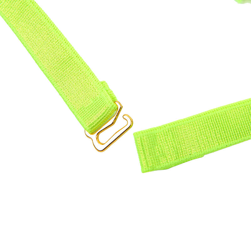 SUBBLIME - 955274 BRA SET WITH NECKLACE AND LEG DETAILS FLUORESCENT GREEN S/M - 10