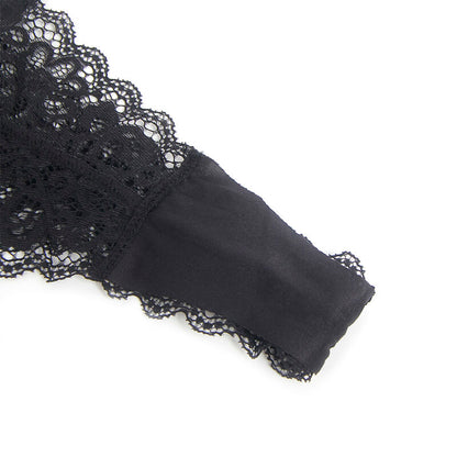 SUBBLIME - 955458 BLACK LEATHER BODYSUIT WITH ZIP S/M