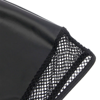 SUBBLIME - 955489 HIGH-NECK DRESS WITH TRANSPARENT INSERT BLACK L/XL