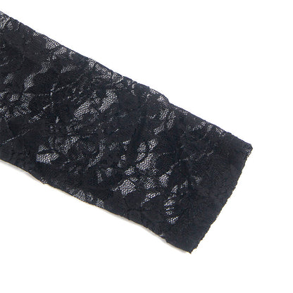 SUBBLIME - 955595 ROBE À MANCHES LONGUES AVEC DENTELLE NOIRE S/M