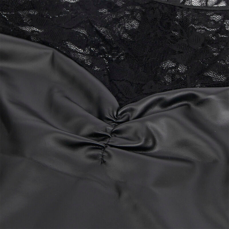 SUBBLIME - 955601 LONG SLEEVED DRESS WITH BLACK LACE L/XL - 7