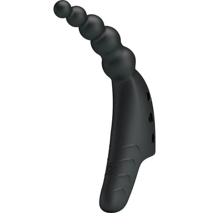 PRETTY LOVE - JORDIN FINGER VIBRATOR 10 VIBRATIONS BLACK - 7