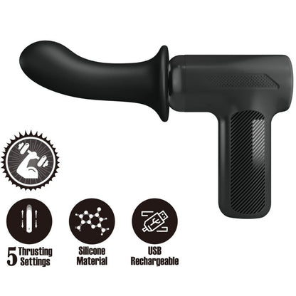 PRETTY LOVE - DJ DOCTOR MASSAGER 5 SETTINGS BLACK - 11