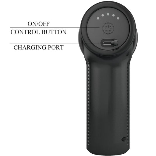 PRETTY LOVE - DJ DOCTOR MASSAGER 5 SETTINGS BLACK - 1