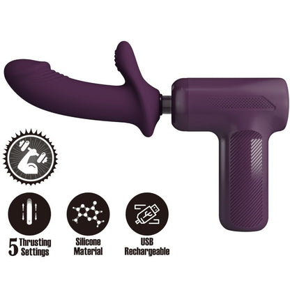 PRETTY LOVE - DJ SCHOLAR MASSAGER 5 SETTINGS PURPLE - 11