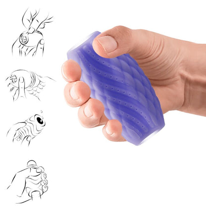 PRETTY LOVE - ATHENA EROS SILICONE MALE MASTURBATOR PURPLE - 2