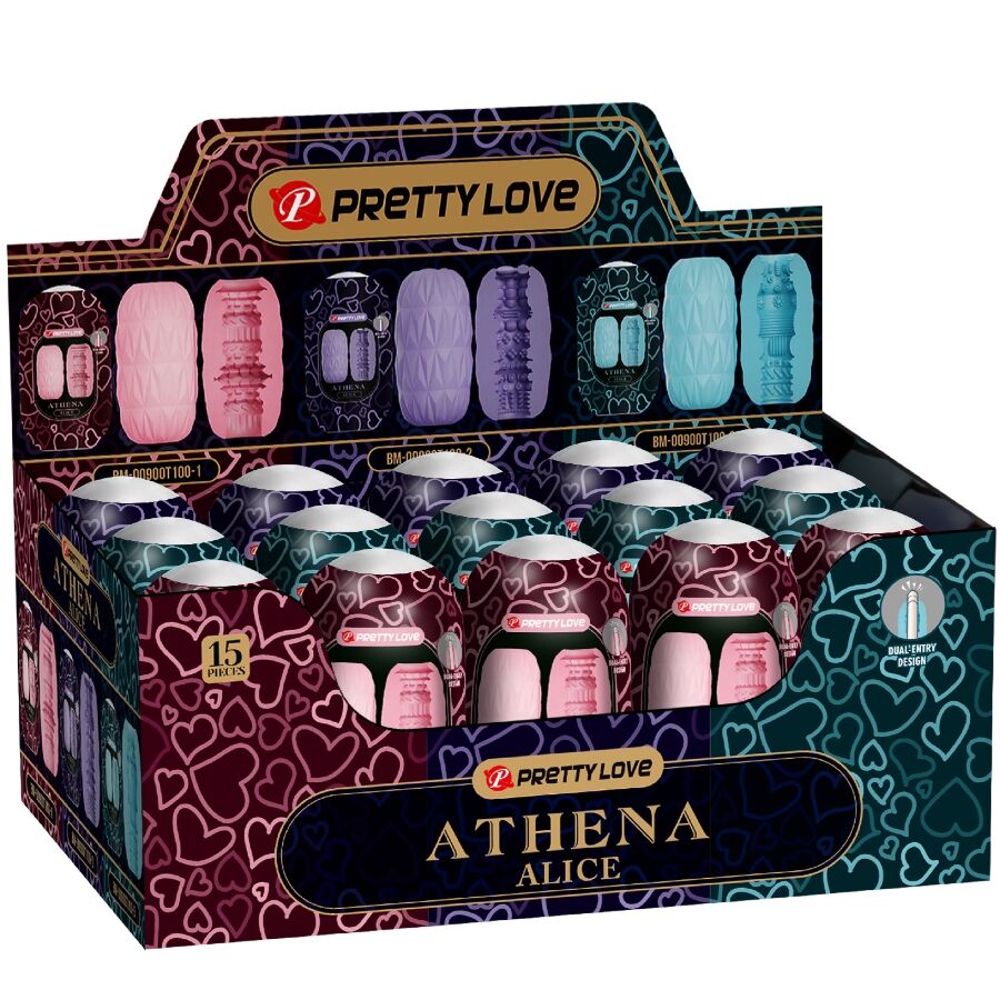PRETTY LOVE - ATHENA ALICE PACK 15 VARIOUS MALE MASTURBATORS - 1