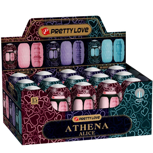 PRETTY LOVE - ATHENA ALICE PACK 15 VARIOUS MALE MASTURBATORS - 1