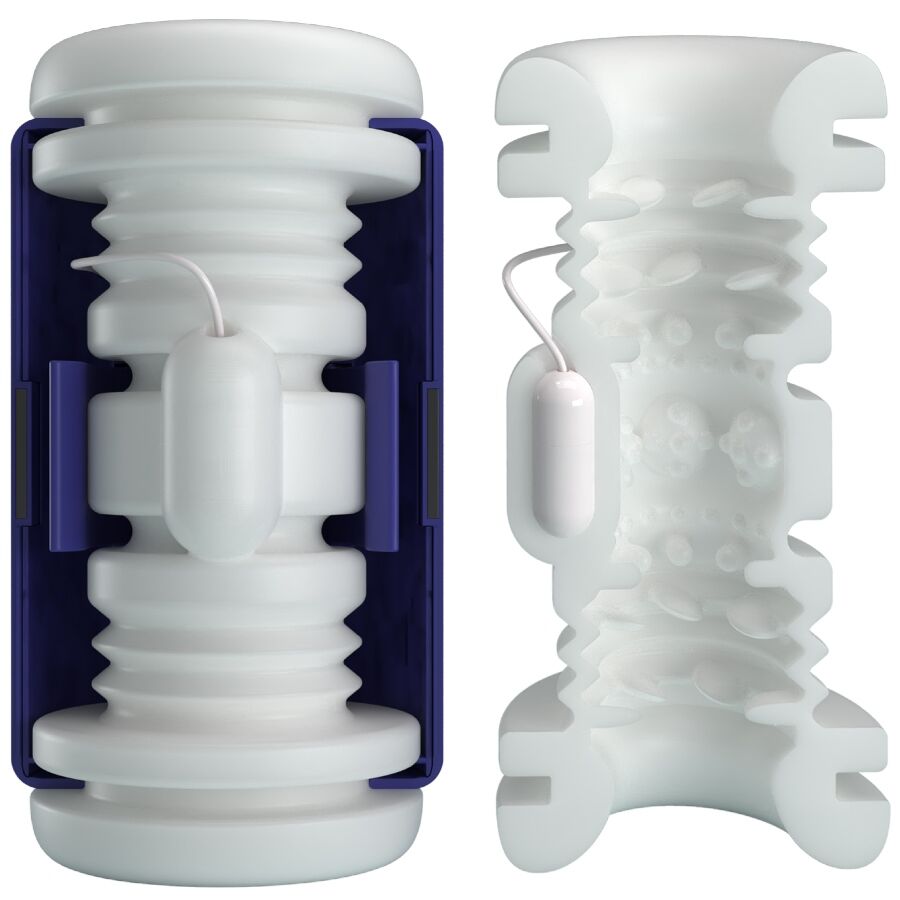 PRETTY LOVE - DJ LADY MALE MASTURBATOR WITH 5 VIBRATION SETTINGS PURPLE