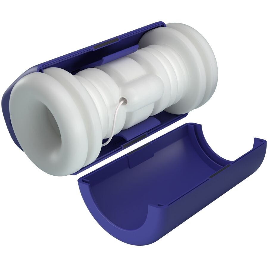 PRETTY LOVE - DJ LADY MALE MASTURBATOR WITH VIBRATION 5 SETTINGS PURPLE - 4