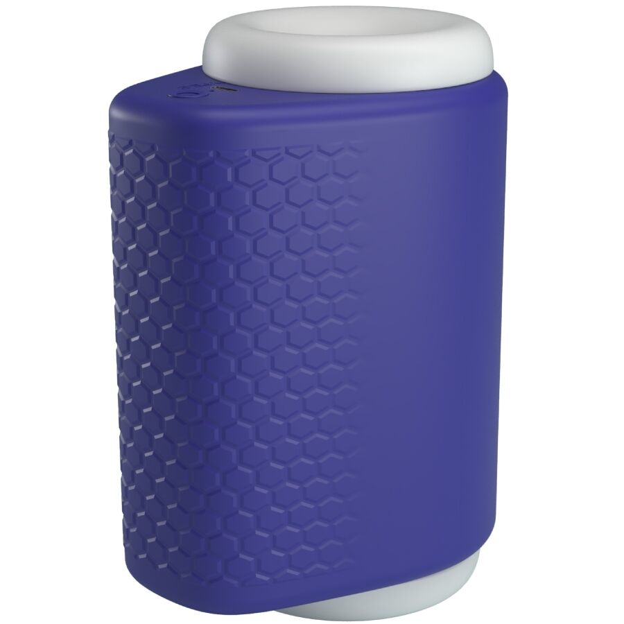 PRETTY LOVE - DJ LADY MALE MASTURBATOR WITH 5 VIBRATION SETTINGS PURPLE