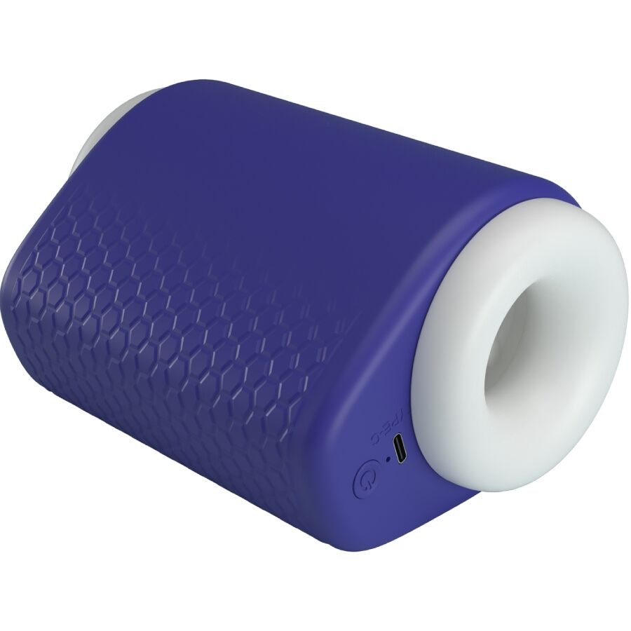 PRETTY LOVE - DJ LADY MALE MASTURBATOR WITH 5 VIBRATION SETTINGS PURPLE