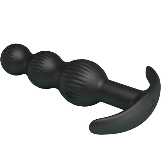 PRETTY LOVE - SIDNEY ANAL VIBRATOR 10 VIBRATIONS BLACK - 1