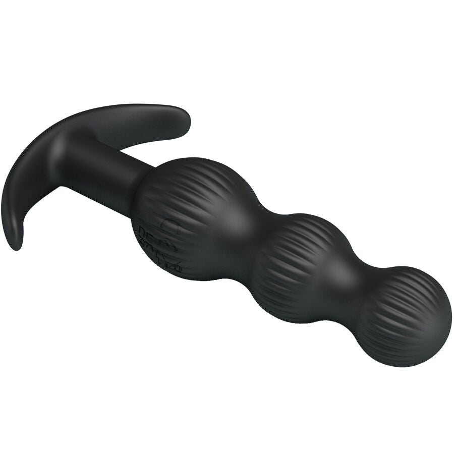 PRETTY LOVE - SIDNEY ANAL VIBRATOR 10 VIBRATIONS BLACK - 2
