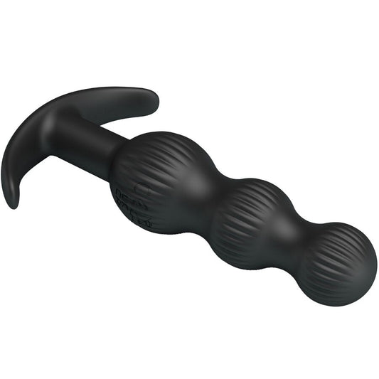 PRETTY LOVE - SIDNEY VIBRATORE ANALE 10 VIBRAZIONI NERO