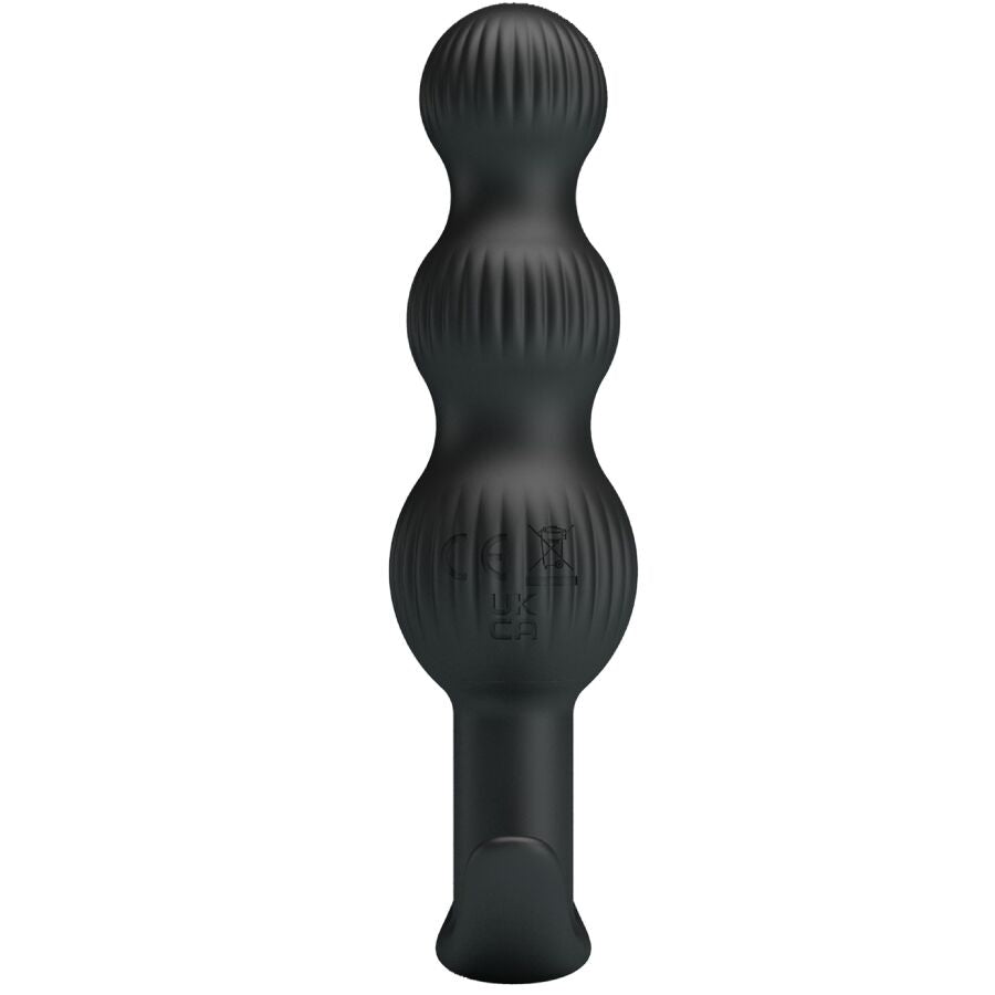 PRETTY LOVE - SIDNEY ANAL VIBRATOR 10 VIBRATIONS BLACK - 6