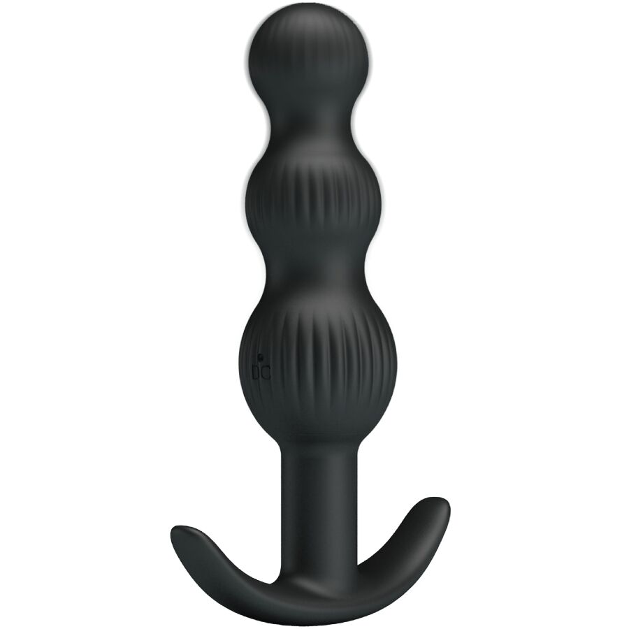 PRETTY LOVE - SIDNEY ANAL VIBRATOR 10 VIBRATIONS BLACK - 8