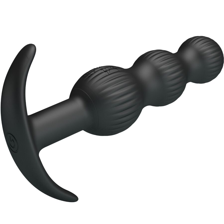 PRETTY LOVE - SIDNEY ANAL VIBRATOR 10 VIBRATIONS BLACK - 9