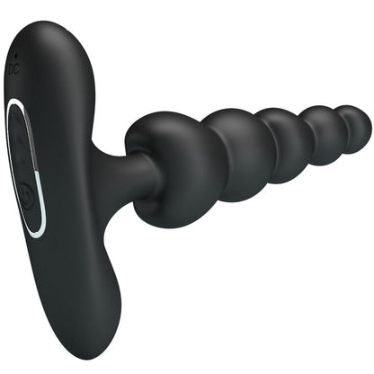 PRETTY LOVE - CORBAN ANAL VIBRATOR 10 VIBRATIONS BLACK - 5