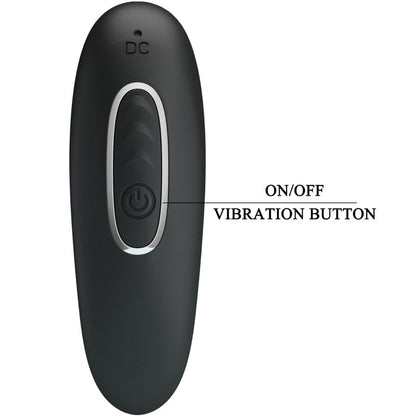 PRETTY LOVE - CORBAN ANAL VIBRATOR 10 VIBRATIONS BLACK - 9