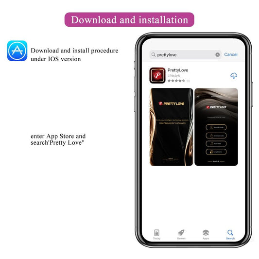 PRETTY LOVE - LEVIATHAN APP CONTROLLED VIBRATOR PURPLE - 1