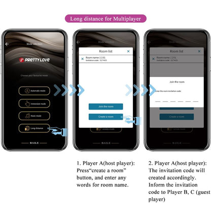PRETTY LOVE - LEVIATHAN PURPLE APP-CONTROLLED VIBRATOR