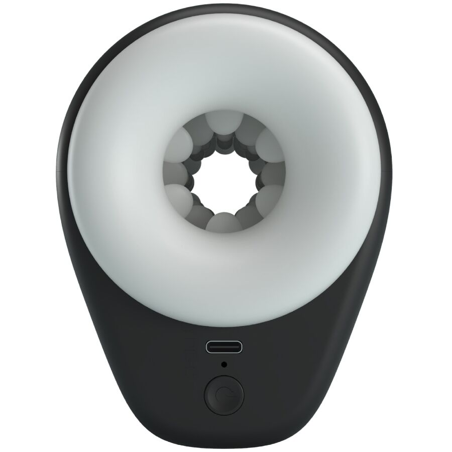 PRETTY LOVE - DJ GIRL MALE MASTURBATOR WITH VIBRATION 5 SETTINGS BLACK