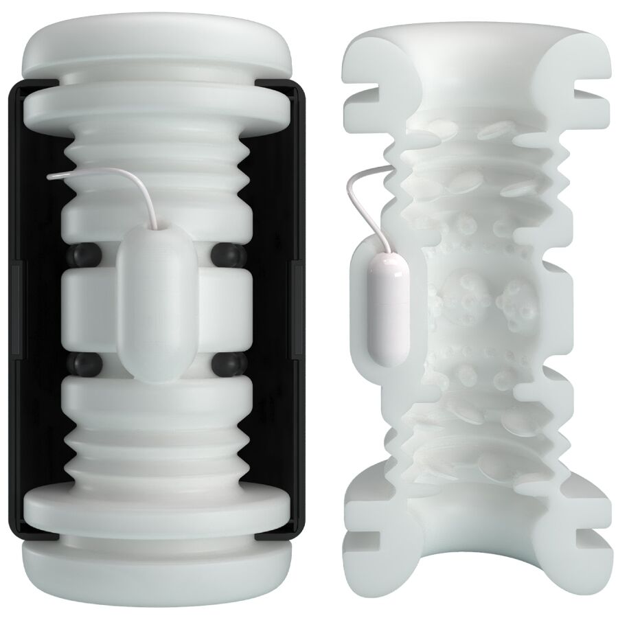 PRETTY LOVE - DJ GIRL MALE MASTURBATOR WITH VIBRATION 5 SETTINGS BLACK