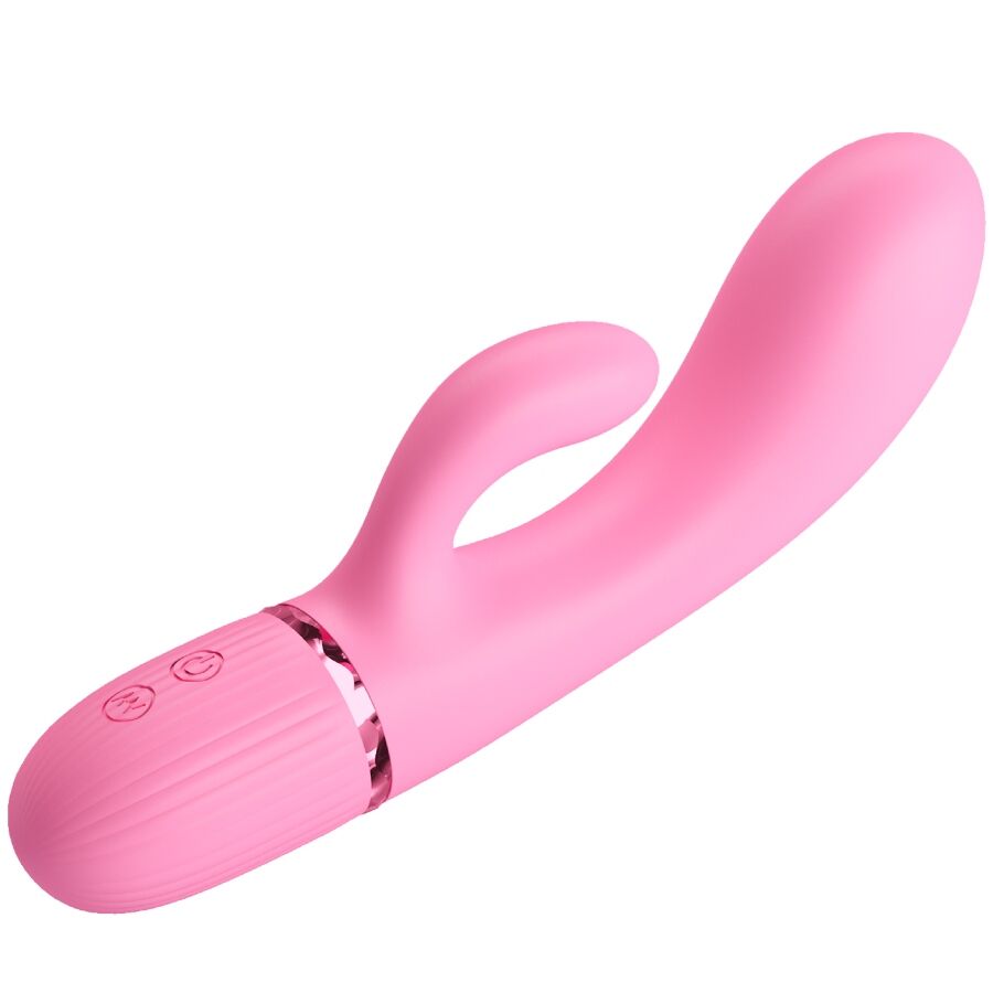 PRETTY LOVE - MARSKI RABBIT AND G-SPOT VIBRATOR PINK