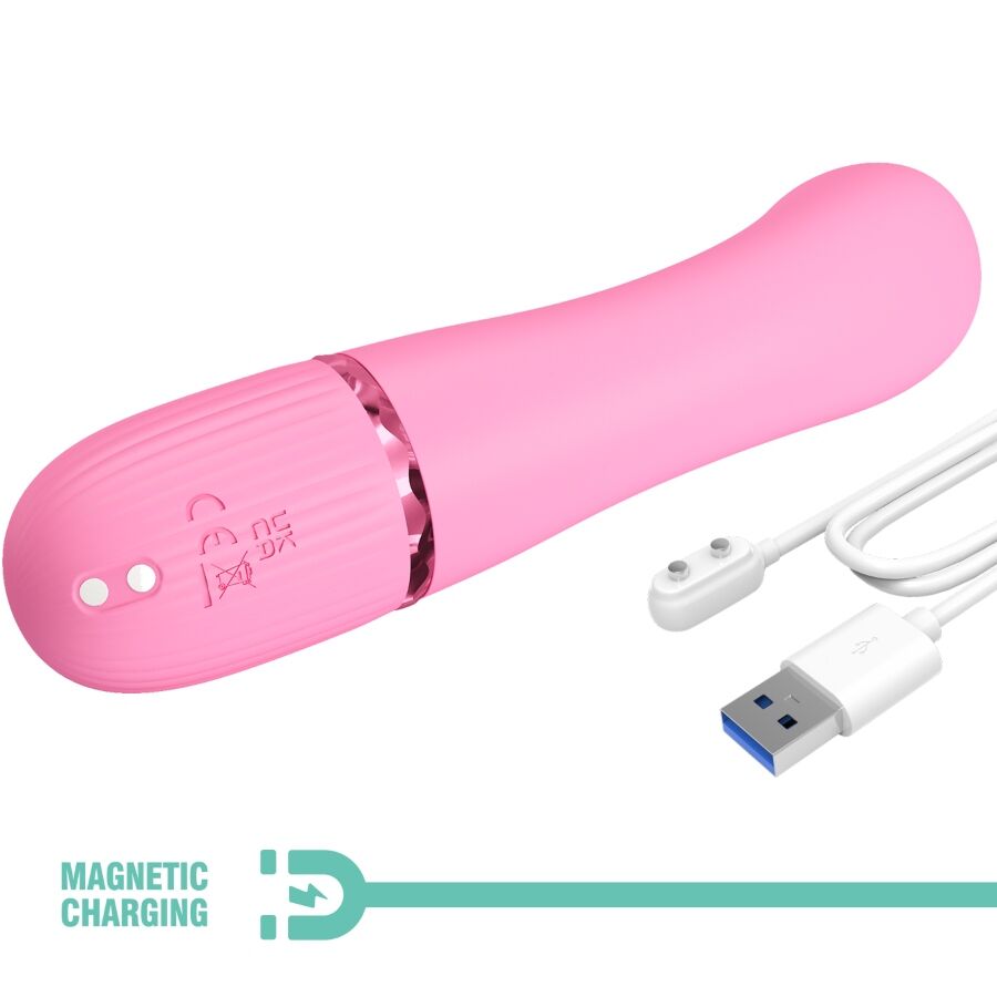 PRETTY LOVE - MARSKI RABBIT VIBRATOR & G-SPOT PINK - 9