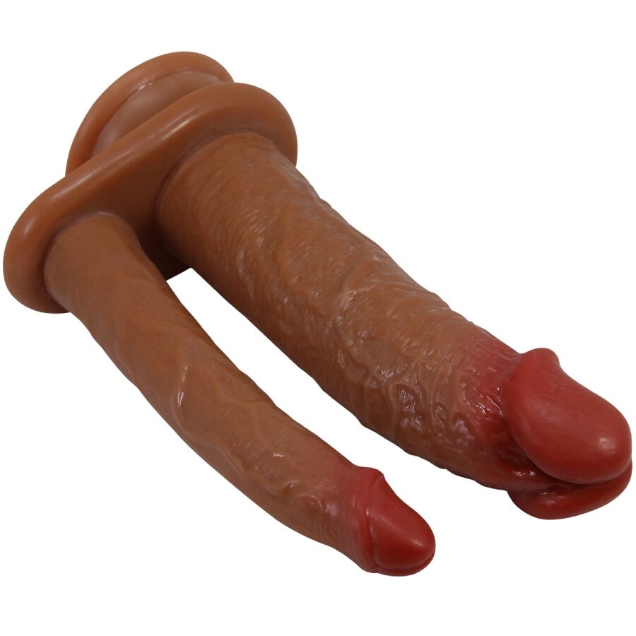 PRETTY LOVE - GORAN REALISTIC NATURAL DOUBLE DILDO