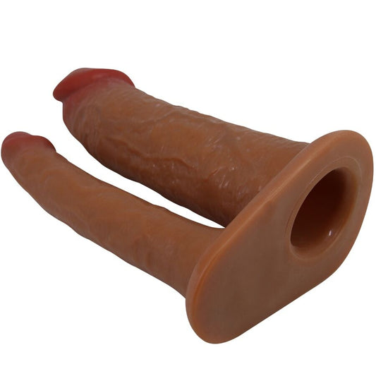 PRETTY LOVE - KEAVEN HARNESS UNIVERSAL AND COMFORTABLE DOUBLE DILDO SLIP