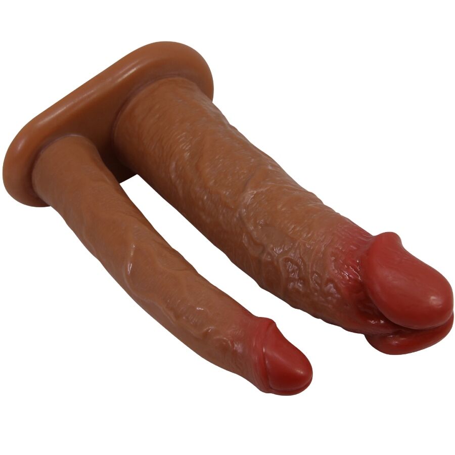 PRETTY LOVE - KEAVEN HARNESS BRIEFS UNIVERSAL & COMFORTABLE DOUBLE DILDO - 4