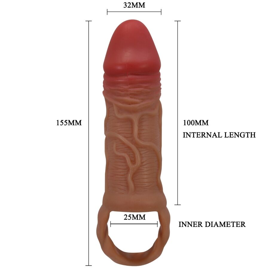 PRETTY LOVE - PEIRRE PENIS SHEATH 10 CM