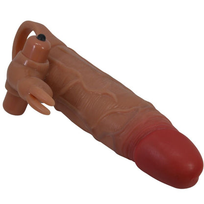 PRETTY LOVE - OSMAR PENIS SLEEVE + VIBRATING CLITORIS STIMULATOR - 2