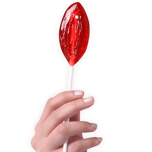 SECRETPLAY - LOLLIPOP VAGINA GUMMY STRAWBERRY - 1