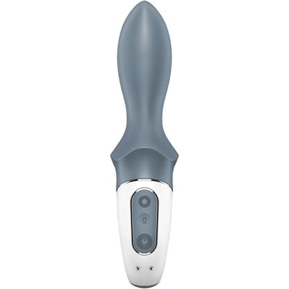 SATISFYER - AIR PUMP BOOTY 1 INFLATABLE ANAL VIBRATOR GREY