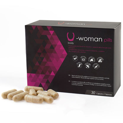 500 COSMETICI - U-WOMAN AUMENTA LA LIBIDO FEMMINILE - 30 CAPSULE