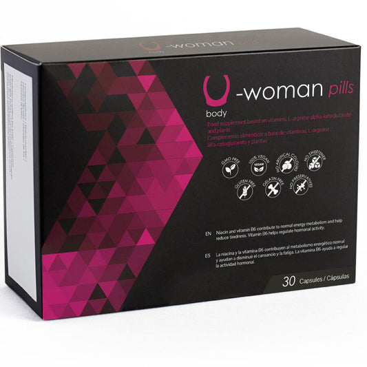 500 COSMETICS - U-WOMAN INCREASES FEMALE Libido - 30 CAPSULES