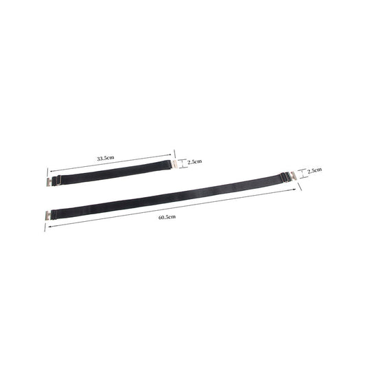 SUBBLIME - 957476 BLACK ADJUSTABLE BUCKLES